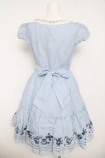 画像2: Secret Honey / リアルシルエットワンピース(Alice in Wonderland ver) 2 サックス Y-26-05-12-149-CA-OP-SZ-ZY (2)