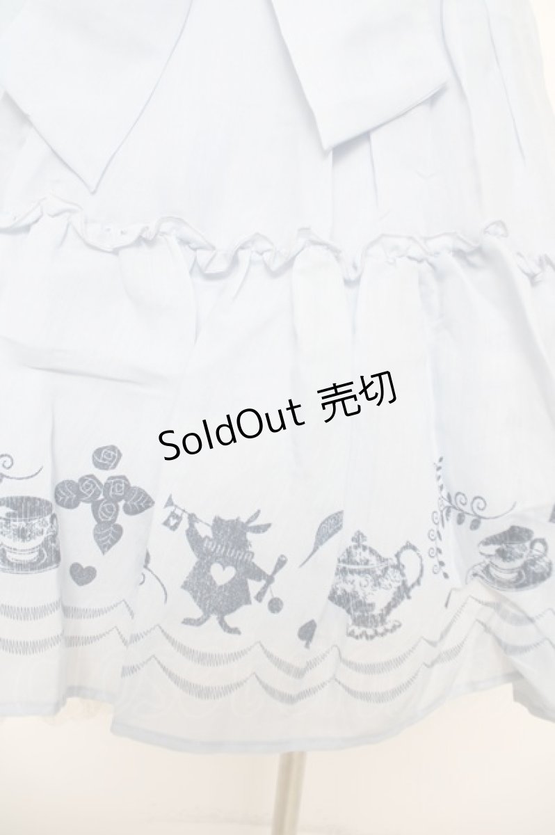 画像3: Secret Honey / リアルシルエットワンピース(Alice in Wonderland ver) 2 サックス Y-26-05-12-149-CA-OP-SZ-ZY (3)