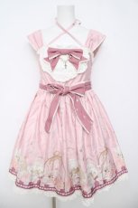 画像1: Doll Paradise / アフタヌーンジャンパースカート S ピンク Y-26-05-12-151-LO-OP-SZ-ZY (1)