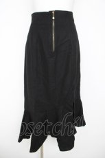 画像1: axes femme POETIQUE / イレヘムタイトロングスカート M 黒 Y-26-05-12-157-AX-SK-SZ-ZY (1)