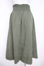画像2: axes femme / レースアップスカート M グリーン Y-26-05-12-159-AX-SK-SZ-ZY (2)
