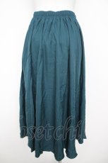 画像2: axes femme / ジップフリルスカート F Bグリーン Y-26-05-12-160-AX-SK-SZ-ZY (2)