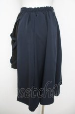 画像2: axes femme POETIQUE / クロスベルト麻雀刺繍スカート  紺 Y-26-05-12-184-AX-SK-SZ-ZY (2)