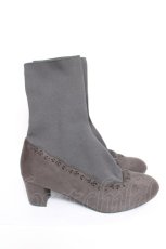 画像4: axes femme / リブ使いストレッチブーツ L グレー Y-26-05-12-028-AX-SH-SZ-ZY (4)