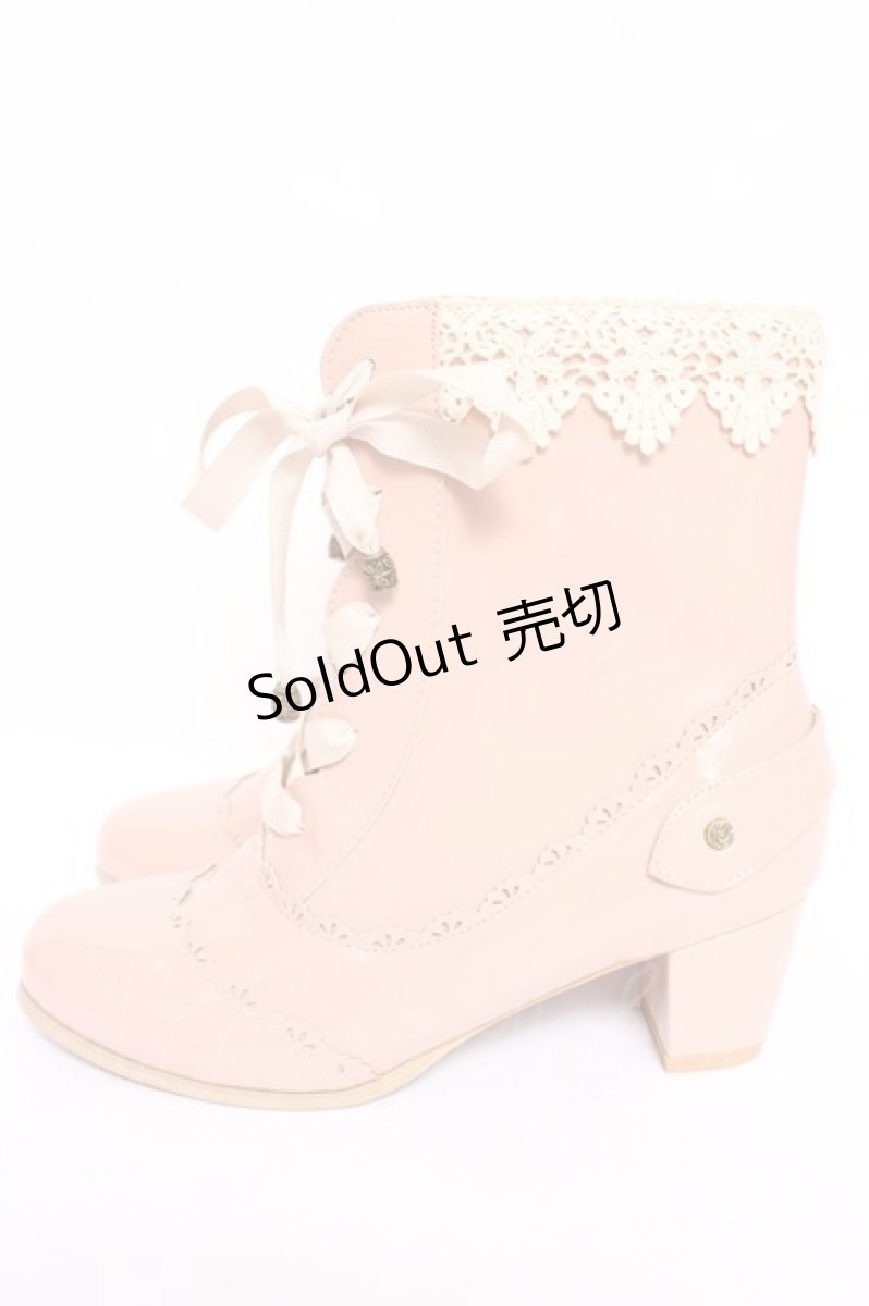 画像2: axes femme / レースアップレインブーツ L アワピンク Y-26-05-12-030-AX-SK-SZ-ZY (2)
