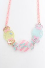 画像1: Angelic Pretty / トリプルCandyネックレス  ピンク Y-26-05-12-004-AP-AC-SZ-ZY (1)
