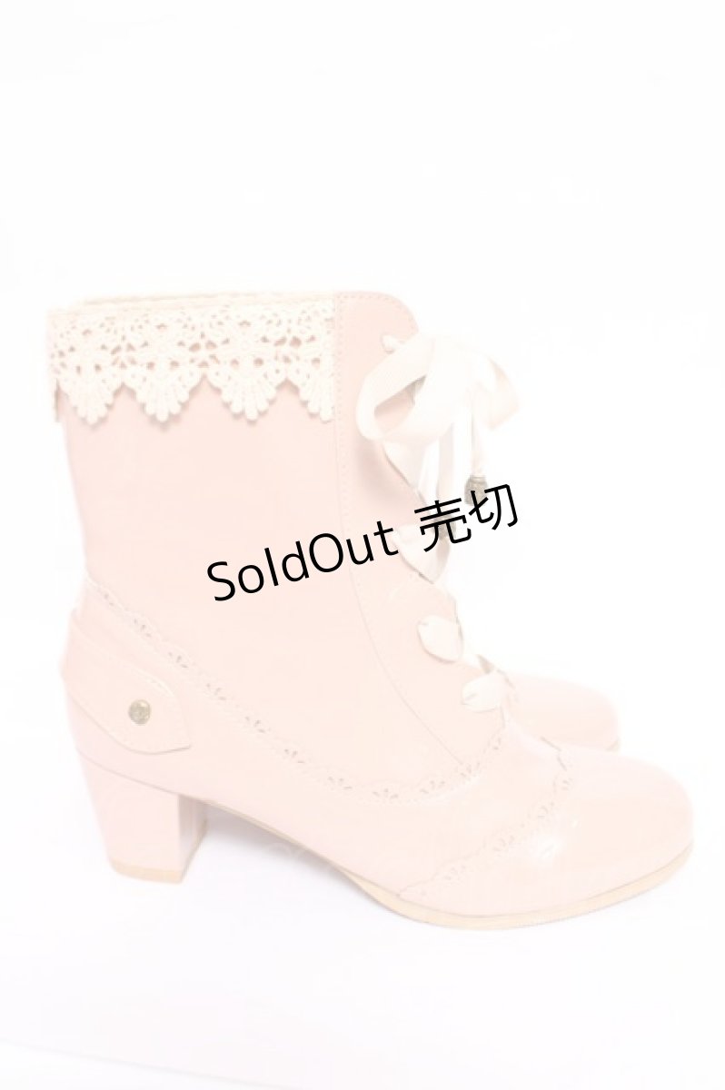 画像4: axes femme / レースアップレインブーツ L アワピンク Y-26-05-12-030-AX-SK-SZ-ZY (4)