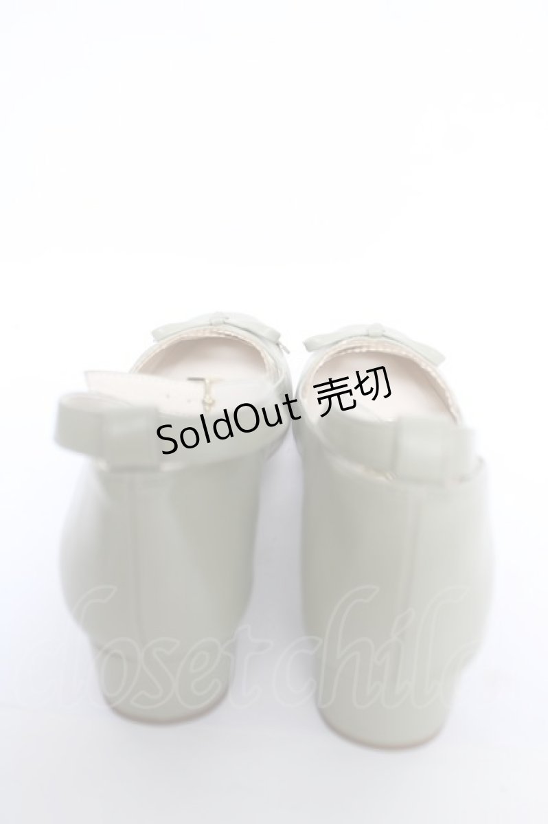 画像3: axes femme POETIQUE / ローヒールスクエアパンプス L グリーン Y-26-05-15-034-AX-SH-SZ-ZY (3)