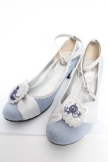 画像1: axes femme / シンデレラ パンプス m サックス Y-26-05-15-036-AX-SH-SZ-ZY (1)