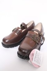 画像1: m petit by misako / AMハイショクローファー L 中茶 Y-26-05-15-039-LO-SH-SZ-ZY (1)