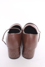 画像3: DearMyLove / ストラップパンプス 23.5 茶 Y-26-05-15-042-GO-ZA-SZ-ZY (3)