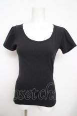 画像2: Restyle / レースアッププリントカットソー XS 黒 Y-26-05-15-097-GO-TO-SZ-ZY (2)