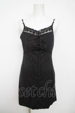 画像3: Ozz On / 刺繍チュール重ねキャミ  黒 Y-26-05-15-104-OO-TO-SZ-ZY (3)