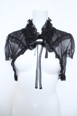画像1: GRAMM / レースボレロ  黒 Y-26-05-15-112-HN-TO-SZ-ZY (1)