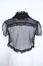画像2: GRAMM / レースボレロ  黒 Y-26-05-15-112-HN-TO-SZ-ZY (2)