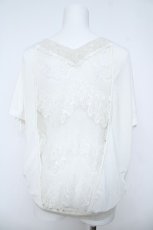 画像2: Rozen Kavalier / バックレースデザイントップス  白 Y-26-05-15-116-OO-TO-SZ-ZY (2)