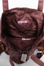 画像3: Maison de FLEUR / chocolateチェックダブルリボントート F ダークピンク Y-26-05-15-014-LO-BG-SZ-ZY (3)