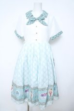 画像1: axes femme POETIQUE / レトロアイスクリームワンピース  ミント Y-26-05-15-131-AX-OP-SZ-ZY (1)