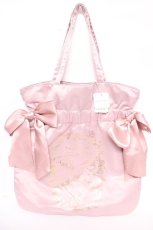 画像1: Maison de FLEUR / Sanrio charactersダブルリボントート F  Y-26-05-15-015-LO-OP-SZ-ZY (1)