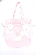 画像1: Maison de FLEUR / EC限定シャイニーダブルリボントートバッグ F ピンク Y-26-05-15-016-LO-OP-SZ-ZY (1)