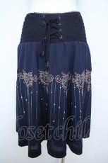画像2: Rozen Kavalier / 刺繍入りスカート  紺 Y-26-05-15-157-OO-SK-SZ-ZY (2)