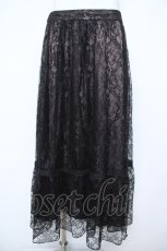 画像1: axes femme / レーススカート  黒 Y-26-05-15-164-AX-SK-SZ-ZY (1)