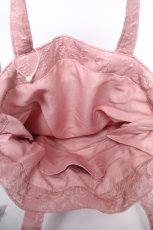 画像3: Maison de FLEUR / フラワージャガードダブルリボントートバッグ F ピンク Y-26-05-15-019-LO-BG-SZ-ZY (3)