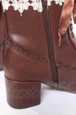 画像6: axes femme / レースアップショートブーツ M Dブラウン Y-26-05-15-026-AX-SH-SZ-ZY (6)