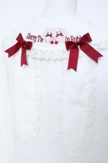 画像3: Amavel / Cherry Twin Rabbitsブラウス F ワイン Y-26-05-17-037-CA-BL-SZ-ZY (3)