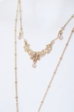 画像2: axes femme / 花封入モチーフネックレス  アカ Y-26-05-17-005-AX-AC-SZ-ZY (2)