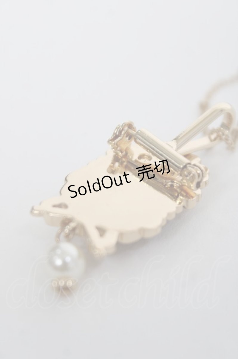 画像5: axes femme / 花封入モチーフネックレス  アカ Y-26-05-17-005-AX-AC-SZ-ZY (5)