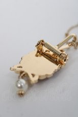 画像5: axes femme / 花封入モチーフネックレス  アカ Y-26-05-17-005-AX-AC-SZ-ZY (5)