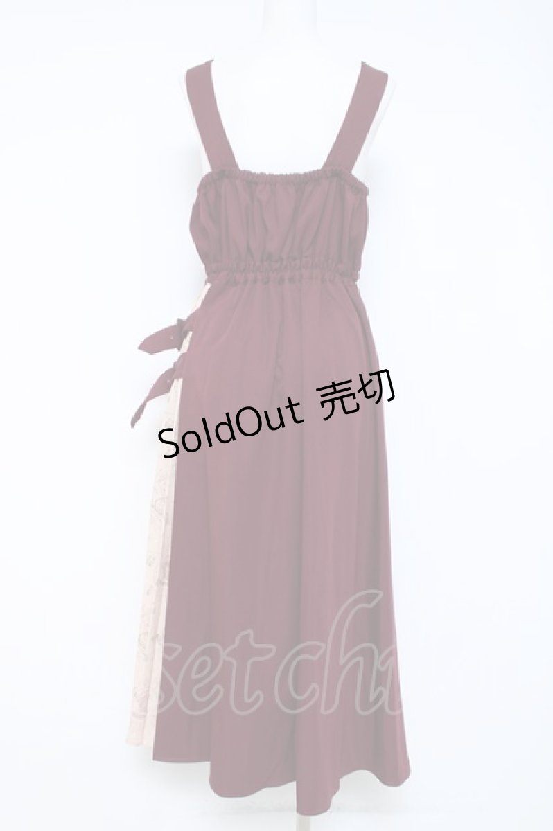 画像2: axes femme POETIQUE / ハリー・ポッター ワンピース M ワイン Y-26-05-17-054-AX-OP-SZ-ZI (2)