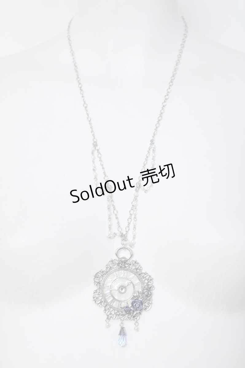 画像2: axes femme / 懐中時計モチーフネックレス  シルバー Y-26-05-17-001-AX-AC-SZ-ZY (2)