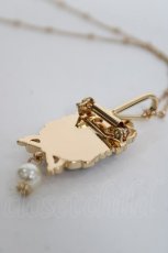 画像5: axes femme / 花封入モチーフネックレス  Bグリーン Y-26-05-17-006-AX-AC-SZ-ZY (5)
