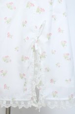 画像6: Bon24Hiz / 花柄スリット入りキャミワンピース M オフシロ Y-26-05-17-062-LO-OP-SZ-ZY (6)
