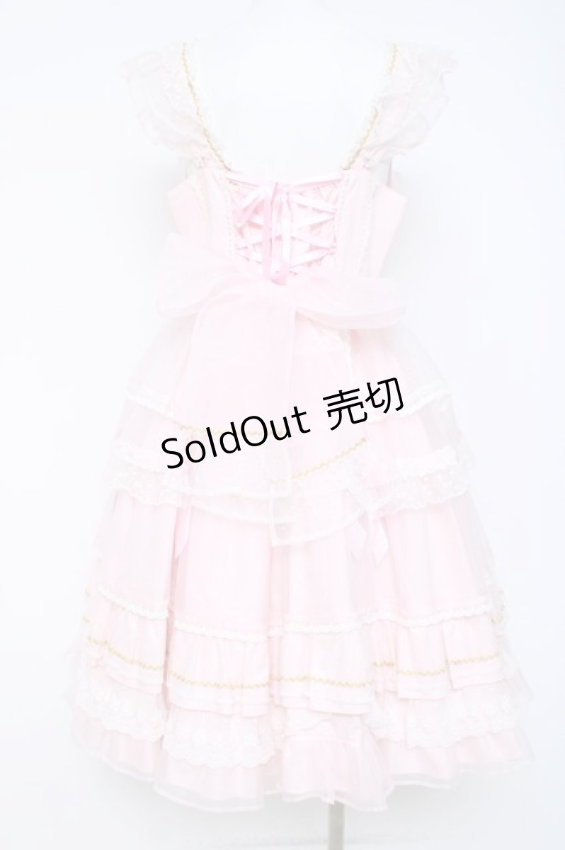 画像3: Angelic Pretty / Cutie Ribbon Princessジャンパースカート  ピンク Y-26-05-17-076-AP-OP-AS-ZY (3)