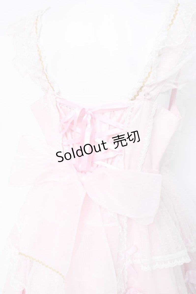 画像4: Angelic Pretty / Cutie Ribbon Princessジャンパースカート  ピンク Y-26-05-17-076-AP-OP-AS-ZY (4)