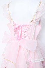 画像4: Angelic Pretty / Cutie Ribbon Princessジャンパースカート  ピンク Y-26-05-17-076-AP-OP-AS-ZY (4)