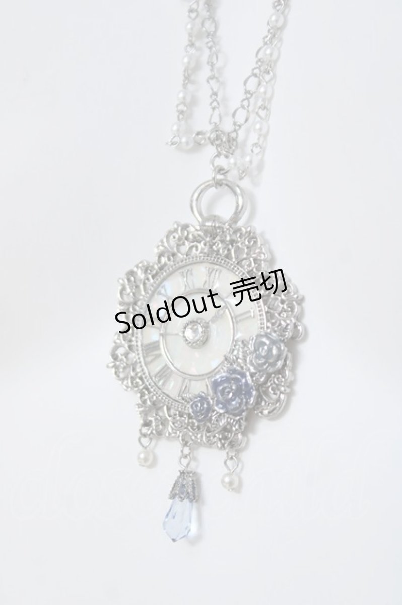 画像3: axes femme / 懐中時計モチーフネックレス  シルバー Y-26-05-17-001-AX-AC-SZ-ZY (3)