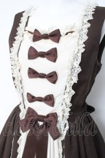 画像5: Innocent World / ヴィクトリアバッスルジャンパースカート  ブラウン Y-26-05-17-077-IW-OP-AS-ZY (5)
