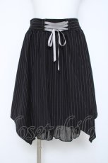 画像1: axes femme POETIQUE / 編み上げスカート M 黒 Y-26-05-17-086-AX-SK-SZ-ZY (1)