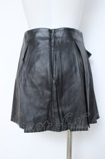 画像3: Jnorii(Bobon21) / 編み上げレザースカパン M 黒 Y-26-05-17-088-LO-SK-SZ-ZY (3)