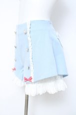 画像2: Jnorii（Bobon21) / ハート型ポケットレースONショートパンツ M デニムブルー Y-26-05-17-089-LO-PA-SZ-ZY (2)