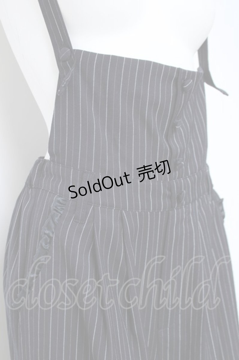 画像4: axes femme POETIQUE / サス付ワイドパンツ M 紺 Y-26-05-17-093-AX-PA-SZ-ZI (4)