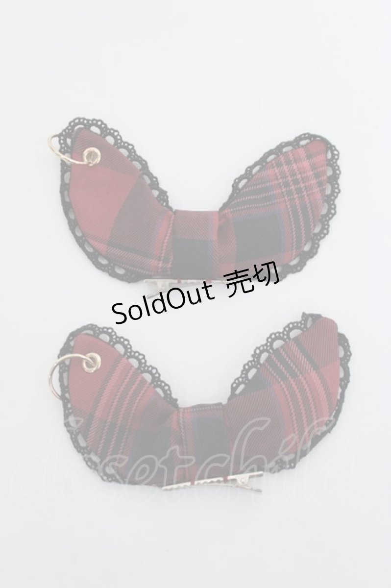 画像1: Doll Paradise / ロックシリーズ ヘアクリップ  赤 Y-26-05-17-012-LO-AC-SZ-ZY (1)
