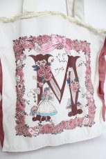 画像3: axes femme / バイカラーイニシャルトート  M Y-26-05-17-021-AX-BG-SZ-ZY (3)
