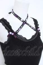 画像3: axes femme / バラクロスストラップキャミ  黒 Y-26-05-17-026-AX-TO-SZ-ZY (3)
