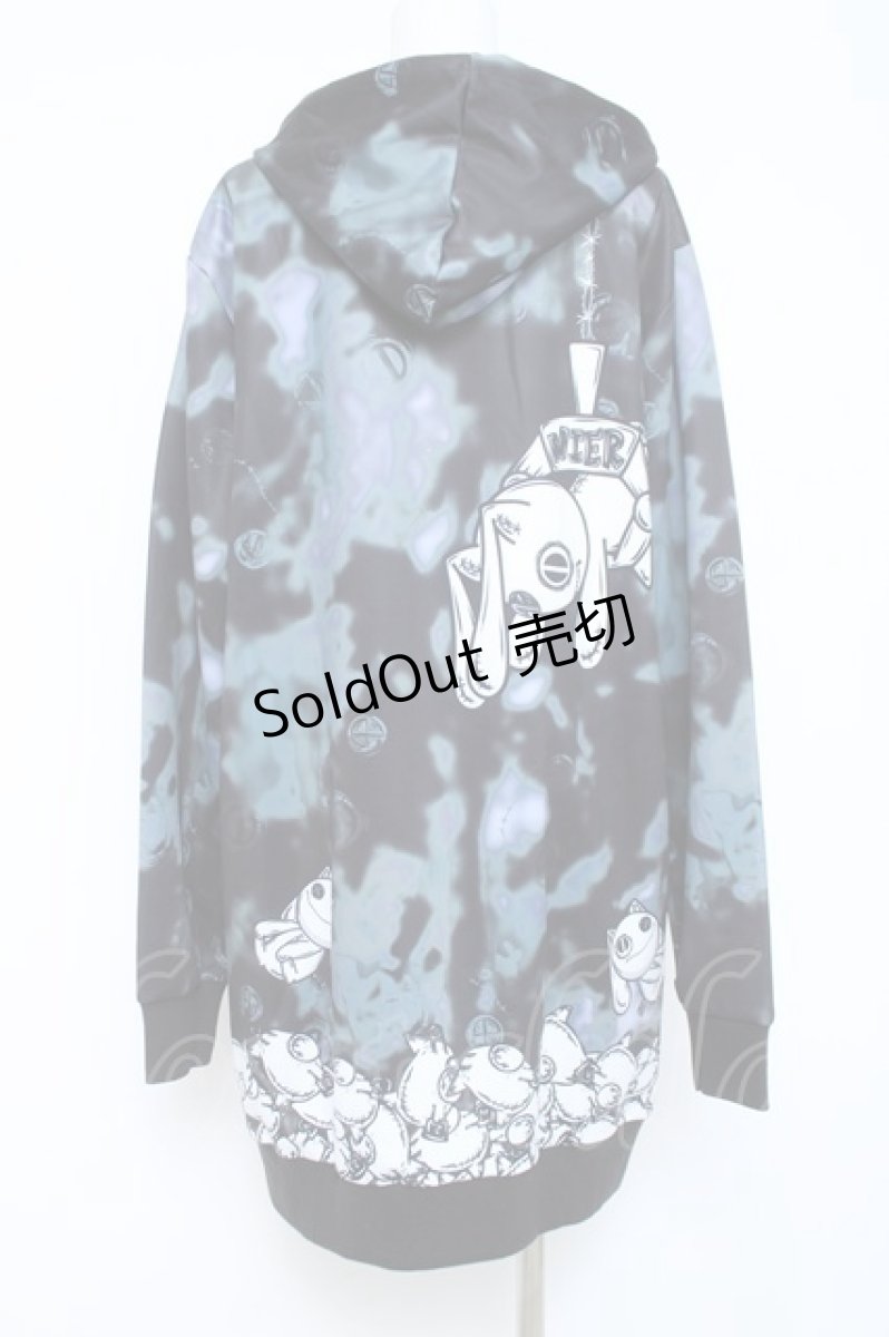 画像2: NieR Clothing / WIND BREAKER【NieR Catcher】 F ブラック Y-26-05-19-065-PU-TO-SZ-ZY (2)