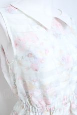 画像4: LIZ LISA / シアーストライプワンピース 0 ホワイト Y-26-05-19-073-LO-OP-SZ-ZY (4)
